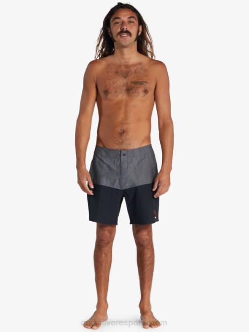 el revés cosas a tope logo 1986 17 bañadores D6T4D1719 hombres Quiksilver x Stranger
