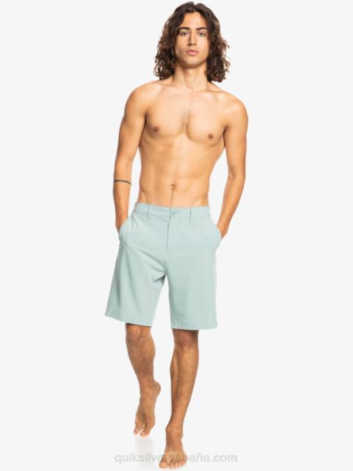 entorno verde pantalones cortos híbridos Ocean Union Amphibian 20 D6T4D144 hombres Quiksilver