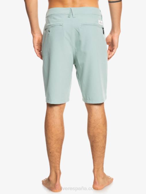 entorno verde pantalones cortos híbridos Ocean Union Amphibian 20 D6T4D144 hombres Quiksilver