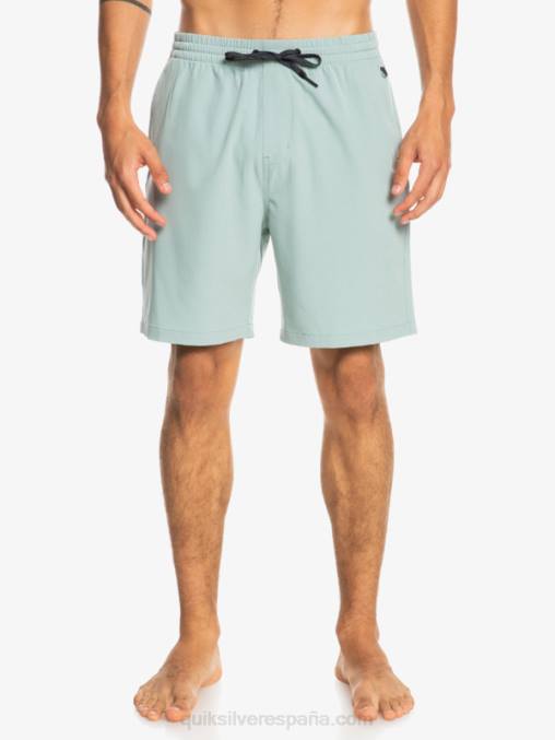 entorno verde shorts elásticos ocean 18 anfibios D6T4D352 hombres Quiksilver
