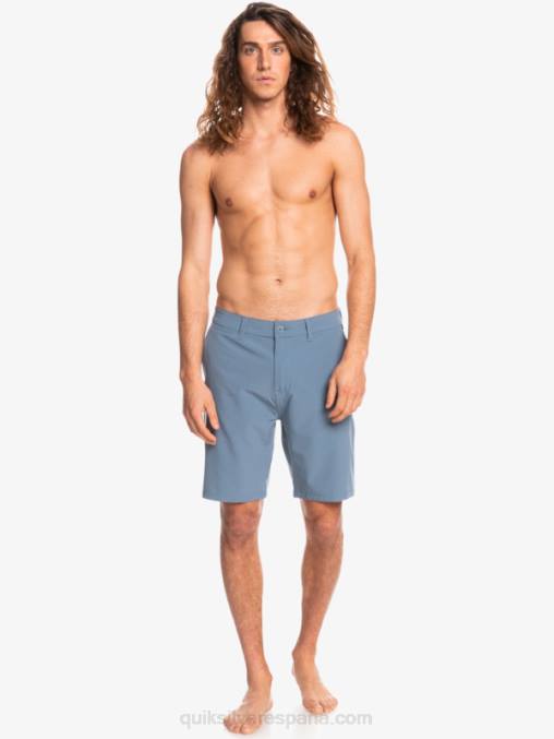 espejismo azul pantalones cortos híbridos Ocean Union Amphibian 20 D6T4D153 hombres Quiksilver