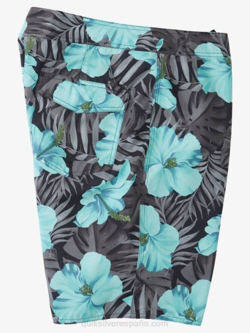 floral negro shorts de playa diarios clásicos florales 20 D6T4D1683 hombres Quiksilver