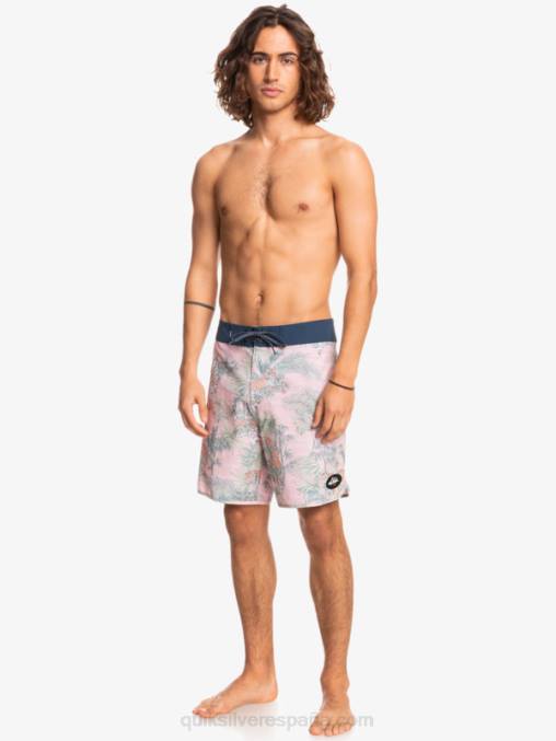g-tierra velada rosa shorts de playa cáñamo elástico festoneado 19 D6T4D1744 hombres Quiksilver