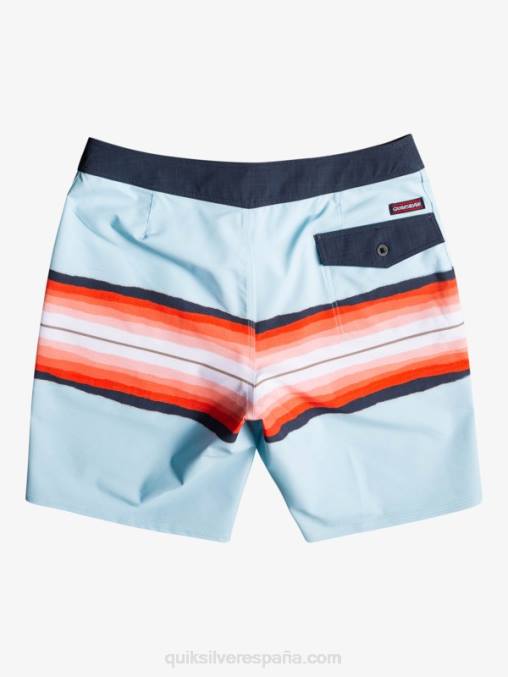 gris azulado shorts de playa surfsilk resin tint 19 D6T4D1447 hombres Quiksilver