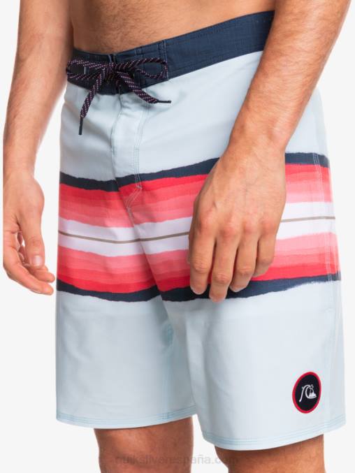 gris azulado shorts de playa surfsilk resin tint 19 D6T4D1447 hombres Quiksilver