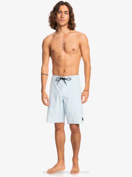gris azulado surfsilk kaimana 20 shorts de playa de alto rendimiento D6T4D85 hombres Quiksilver