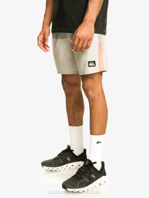 gris violeta pantalones cortos de entrenamiento omnistretch 17 D6T4D828 hombres Quiksilver