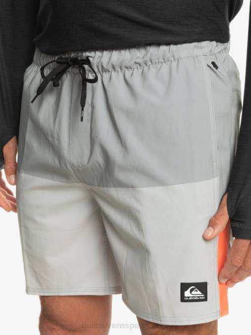 gris violeta pantalones cortos de entrenamiento omnistretch 17 D6T4D828 hombres Quiksilver