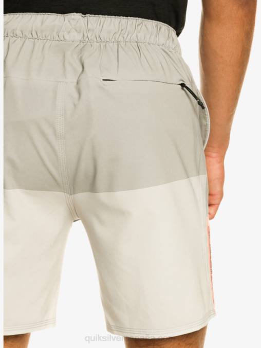 gris violeta pantalones cortos de entrenamiento omnistretch 17 D6T4D828 hombres Quiksilver