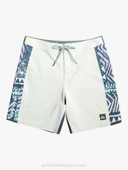 gris violeta shorts de playa surfsilk arch 18 D6T4D311 hombres Quiksilver
