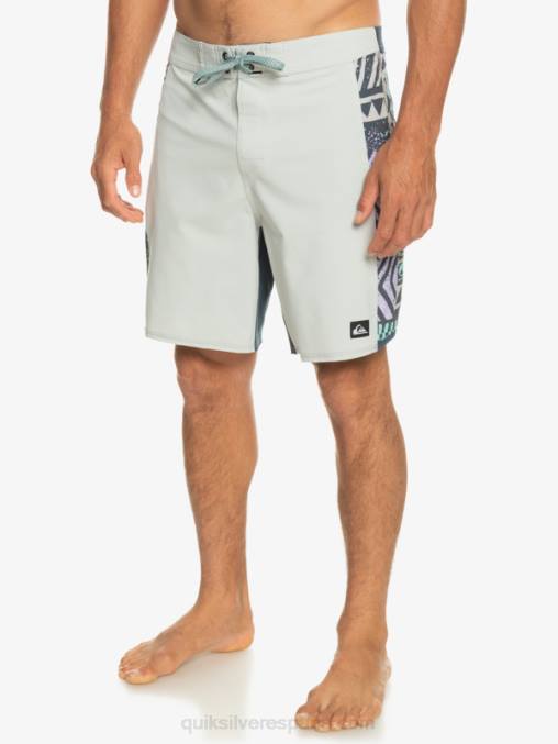 gris violeta shorts de playa surfsilk arch 18 D6T4D311 hombres Quiksilver