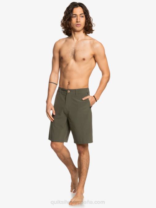 hoja de uva pantalones cortos híbridos Ocean Union Amphibian 20 D6T4D150 hombres Quiksilver