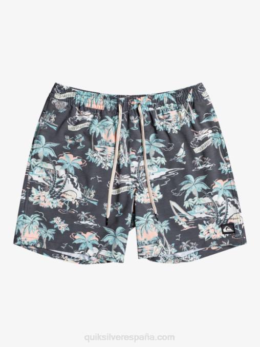 hotel paradiso - negro hotel paradiso 17 voleas D6T4D1765 hombres Quiksilver