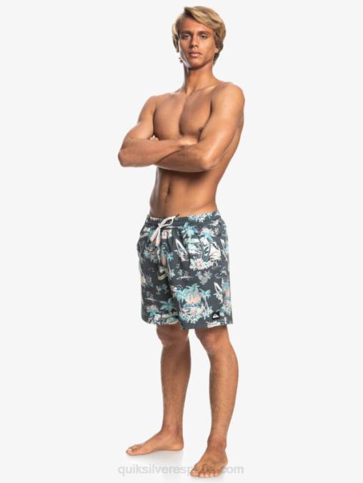 hotel paradiso - negro hotel paradiso 17 voleas D6T4D1765 hombres Quiksilver