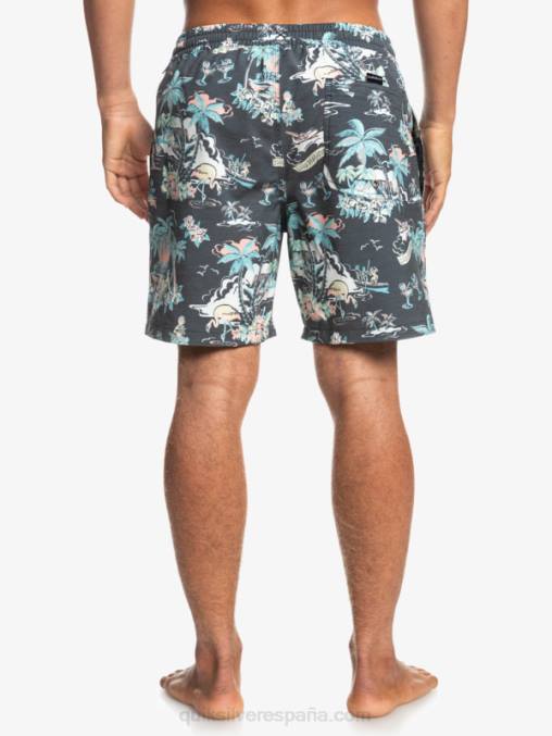 hotel paradiso - negro hotel paradiso 17 voleas D6T4D1765 hombres Quiksilver