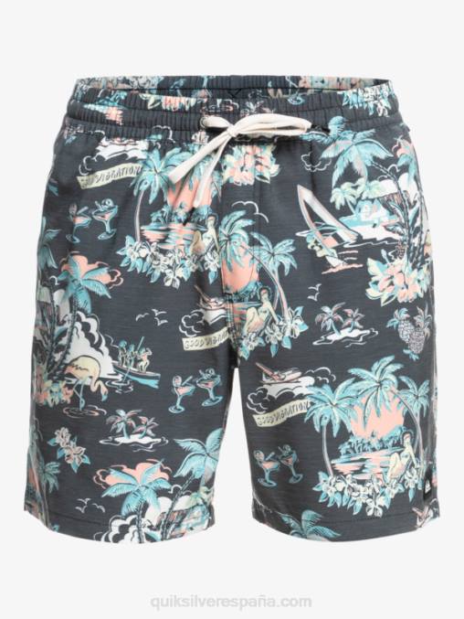 hotel paradiso - negro hotel paradiso 17 voleas D6T4D1765 hombres Quiksilver