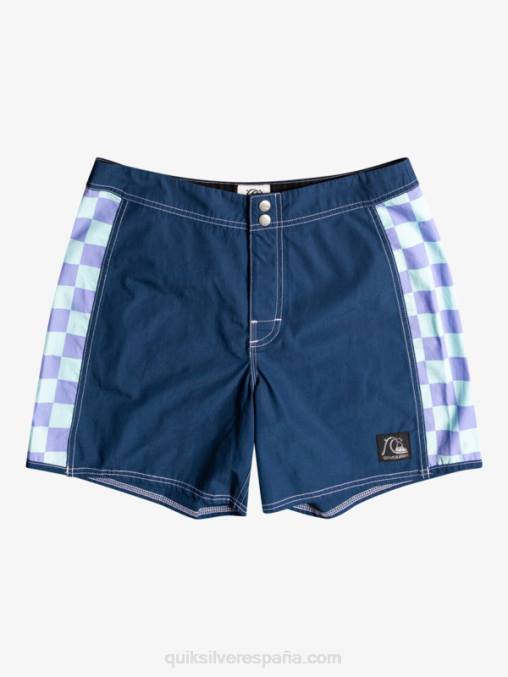 insignias azules shorts de playa arco 16 originales D6T4D1783 hombres Quiksilver