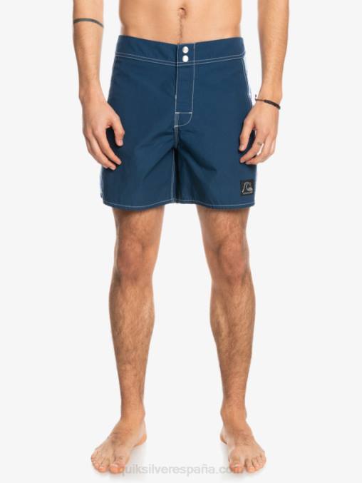 insignias azules shorts de playa arco 16 originales D6T4D1783 hombres Quiksilver