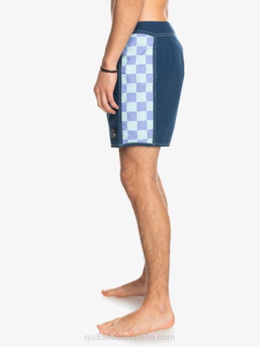 insignias azules shorts de playa arco 16 originales D6T4D1783 hombres Quiksilver