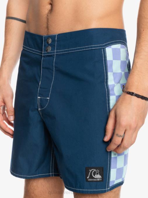 insignias azules shorts de playa arco 16 originales D6T4D1783 hombres Quiksilver