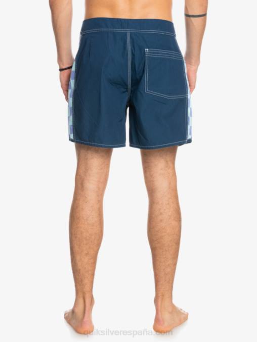 insignias azules shorts de playa arco 16 originales D6T4D1783 hombres Quiksilver