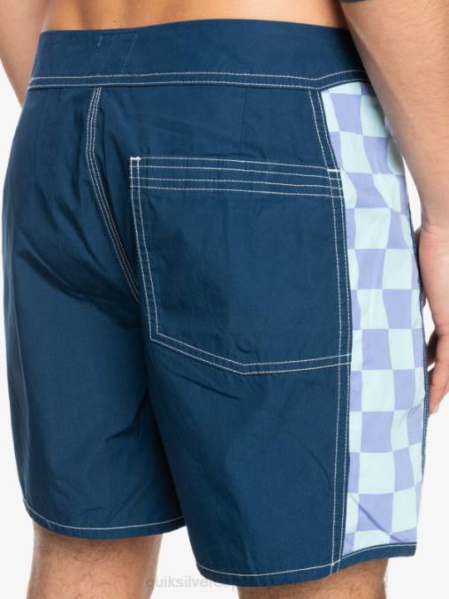 insignias azules shorts de playa arco 16 originales D6T4D1783 hombres Quiksilver