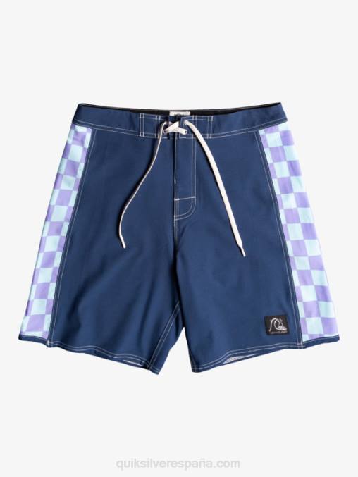 insignias azules shorts de playa arco 18 originales D6T4D1733 hombres Quiksilver