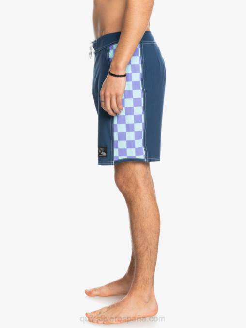 insignias azules shorts de playa arco 18 originales D6T4D1733 hombres Quiksilver