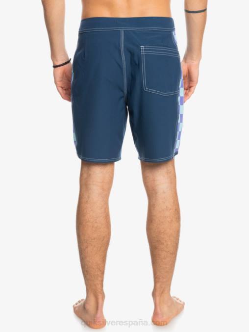 insignias azules shorts de playa arco 18 originales D6T4D1733 hombres Quiksilver