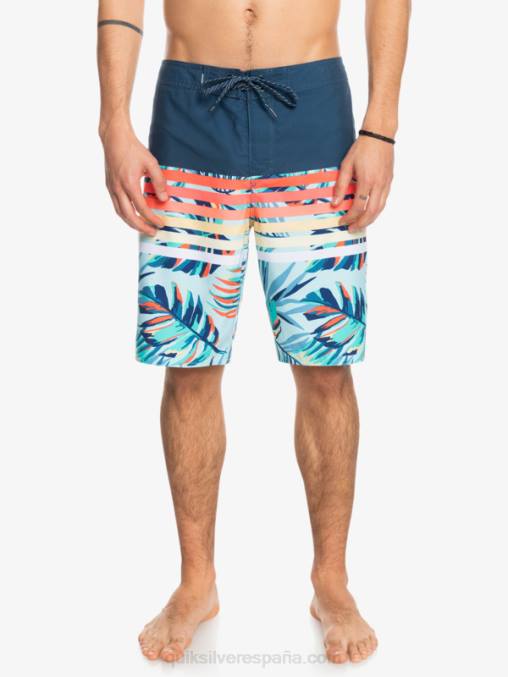 insignias azules shorts de playa daily swell vision 20 D6T4D1616 hombres Quiksilver