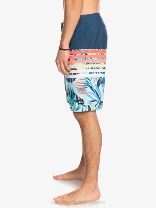 insignias azules shorts de playa daily swell vision 20 D6T4D1616 hombres Quiksilver