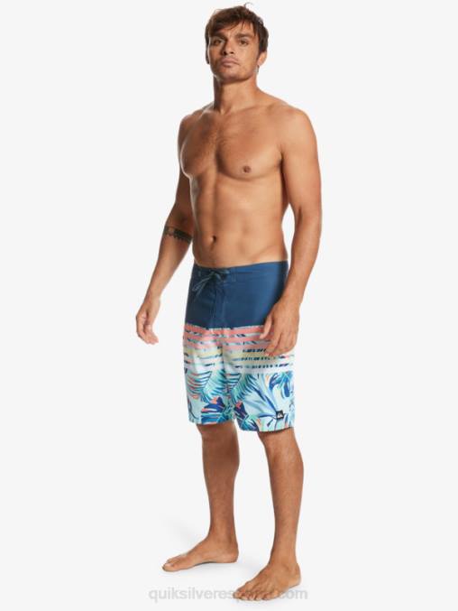 insignias azules shorts de playa daily swell vision 20 D6T4D1616 hombres Quiksilver