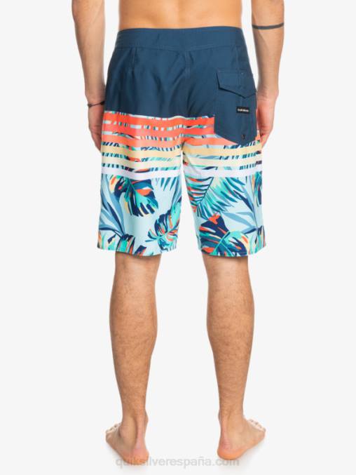 insignias azules shorts de playa daily swell vision 20 D6T4D1616 hombres Quiksilver