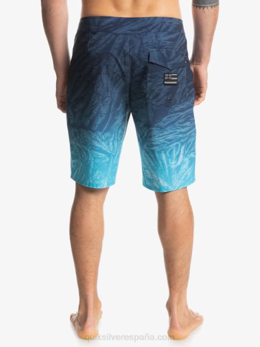 insignias azules surfsilk hawaii homegrown faded 20 boardshorts D6T4D1609 hombres Quiksilver
