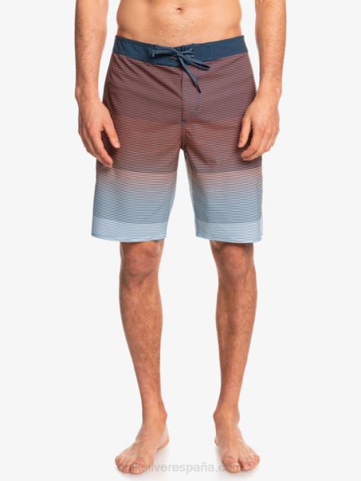 insignias azules surfsilk masivo 20 shorts de playa D6T4D1601 hombres Quiksilver