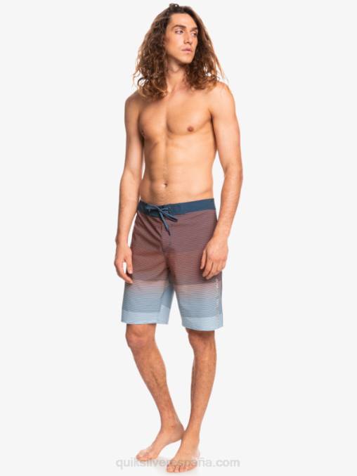 insignias azules surfsilk masivo 20 shorts de playa D6T4D1601 hombres Quiksilver
