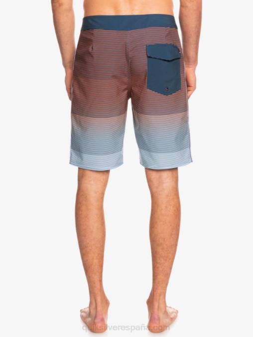 insignias azules surfsilk masivo 20 shorts de playa D6T4D1601 hombres Quiksilver