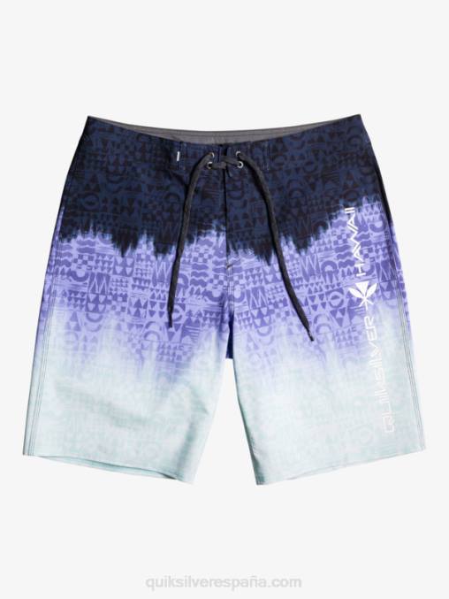 jacarandá surfsilk hawaii homegrown faded 20 boardshorts D6T4D1611 hombres Quiksilver