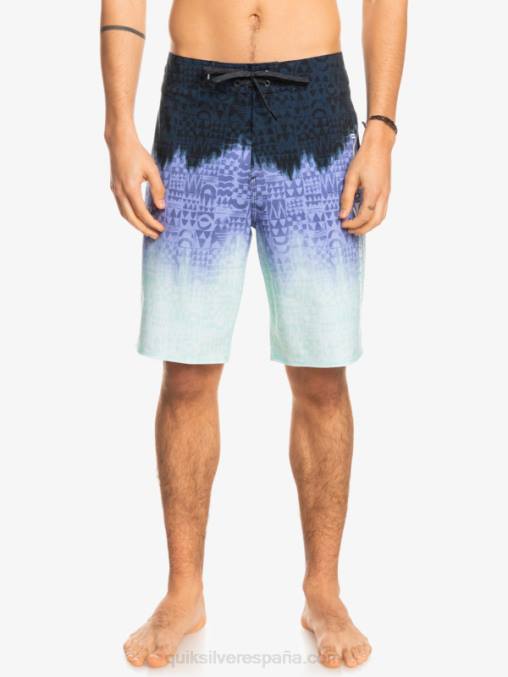 jacarandá surfsilk hawaii homegrown faded 20 boardshorts D6T4D1611 hombres Quiksilver