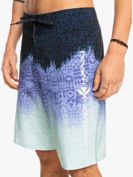 jacarandá surfsilk hawaii homegrown faded 20 boardshorts D6T4D1611 hombres Quiksilver