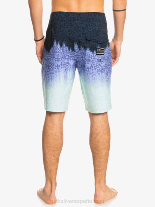 jacarandá surfsilk hawaii homegrown faded 20 boardshorts D6T4D1611 hombres Quiksilver