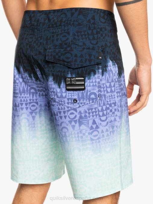 jacarandá surfsilk hawaii homegrown faded 20 boardshorts D6T4D1611 hombres Quiksilver