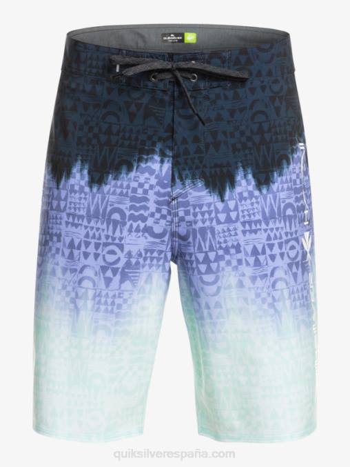 jacarandá surfsilk hawaii homegrown faded 20 boardshorts D6T4D1611 hombres Quiksilver