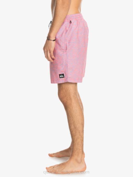 látigo de durazno mezcla todos los días 17 voleas D6T4D1466 hombres Quiksilver