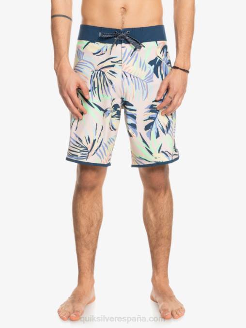 látigo de durazno shorts de playa surfsilk festoneado 19 D6T4D1495 hombres Quiksilver