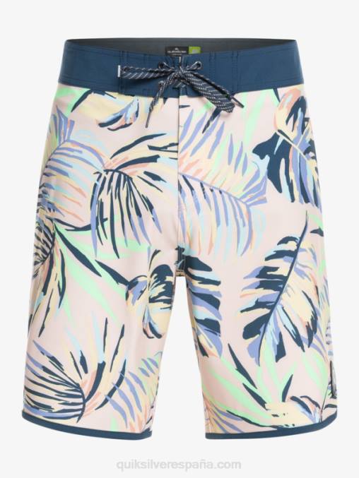 látigo de durazno shorts de playa surfsilk festoneado 19 D6T4D1495 hombres Quiksilver