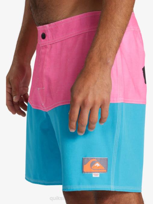 leona colinas cosas a tope logo 1986 17 bañadores D6T4D1720 hombres Quiksilver x Stranger