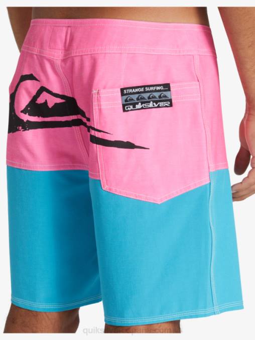 leona colinas cosas a tope logo 1986 17 bañadores D6T4D1720 hombres Quiksilver x Stranger