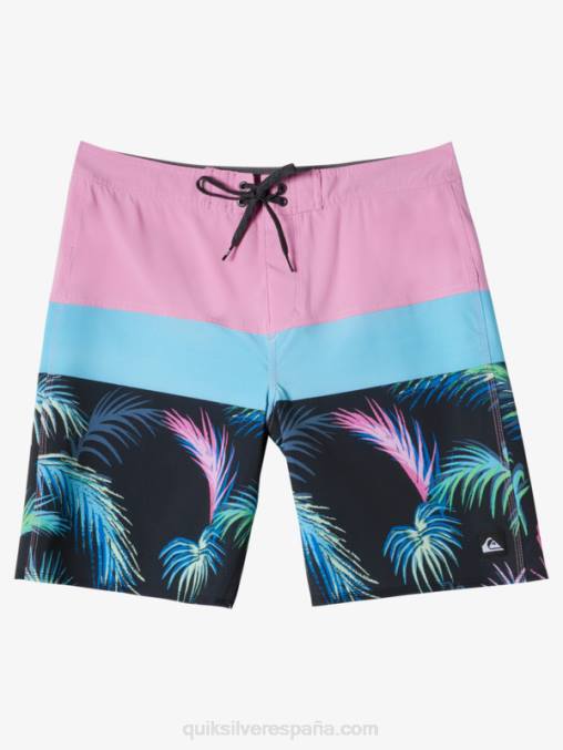 malva luna shorts de playa surfsilk panel 20 D6T4D130 hombres Quiksilver