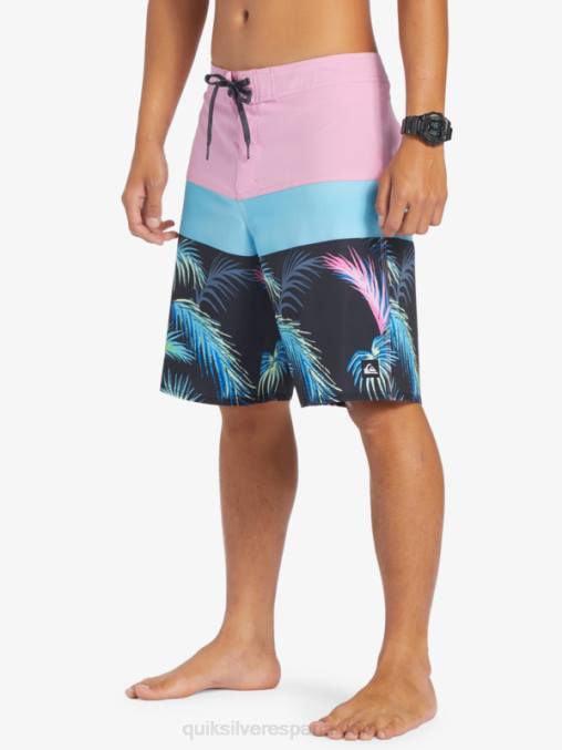 malva luna shorts de playa surfsilk panel 20 D6T4D130 hombres Quiksilver
